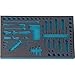 HAZET 163-53L 2-Component Soft Foam Insert - Multi-Colour