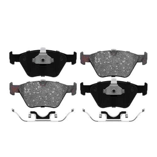 Image of Detroit Axle - Front Disc Brakes Rotors + Ceramic Brake Pads w /Hardware
