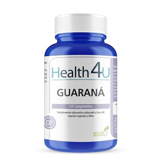 H4U - H4U Super Guaraná 120 comprimidos de 600 mg