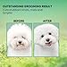 MYDAISY Hundebürste Unterwolle, Hundebürste Langhaar Unterwolle, Katzenbürste Langhaar, Hundekamm, Unterfellbürste Katze, Hunde Bürste, Unterfellbürste Hunde, Hundekamm Langhaar