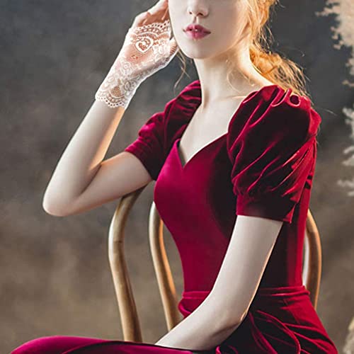 Women Gloves for for Wedding, Tea Party, Cosplay, Costume