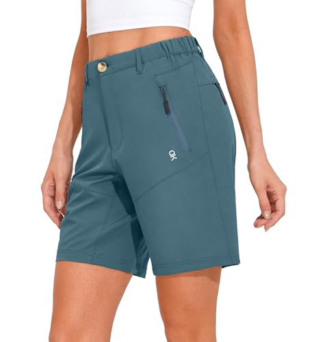 Image of Little Donkey Andy Women's Quick Dry Lightweight Stretch Shorts Outdoor Short Active Hiking Golf
