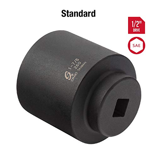 SUNEX Tools 260 1/2-Inch Drive 1-7/8-Inch Impact Socket 2 SUNEX Tools 260 1/2-Inch Drive 1-7/8-Inch Impact Socket - Image 2
