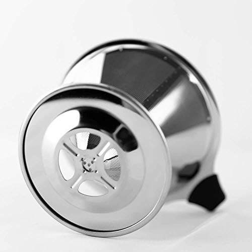 Coador de Café Pour Over, Aço Inox, Bialetti