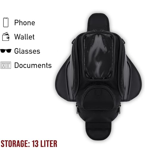 image for Nomad USA Nomad Universal Magnetic Tank Bag for Motorcycles - Heavy Du