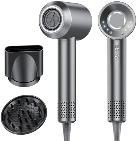aowoka Ionic Hair Dryer, 160000 RPM Professional High Speed Ionic...