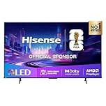 Hisense TV 55" QLED 4K 144Hz 2025 55E7Q PRO, Smart TV VIDAA U8, Dolby Vision IQ, HDR 10+ Adaptive, 144hz Game Mode PRO, Dolby Atmos, Alexa Built-in, VIDAA Voice, Tuner DVB-T2/S2 HEVC 10, lativù 4K