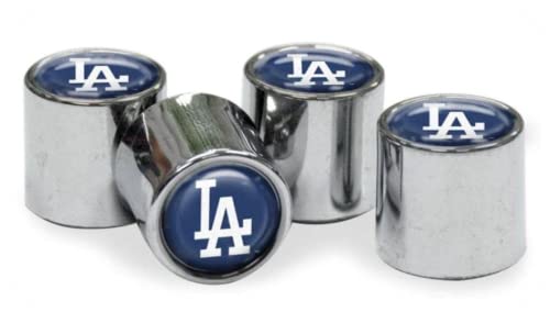 WinCraft Los Angeles Dodgers Chrome Valve Stem Caps