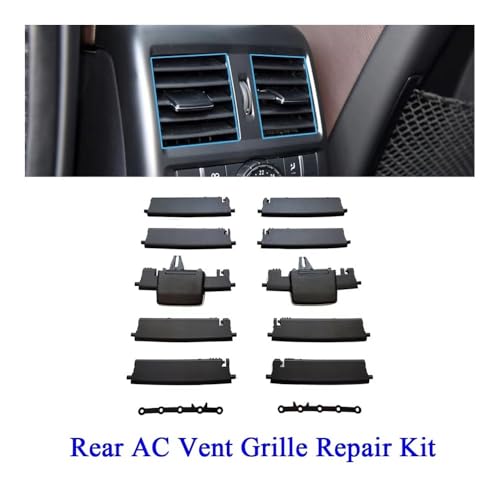 Grille climatisation automobile orientable et kit ventilation Benz W292 - 3