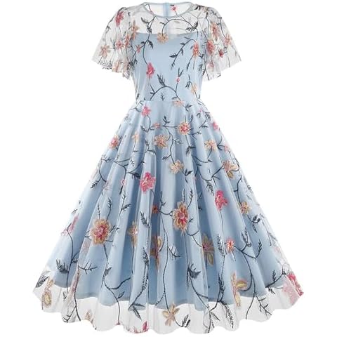 1950s Vintage Rockabilly Tea Dress Cover