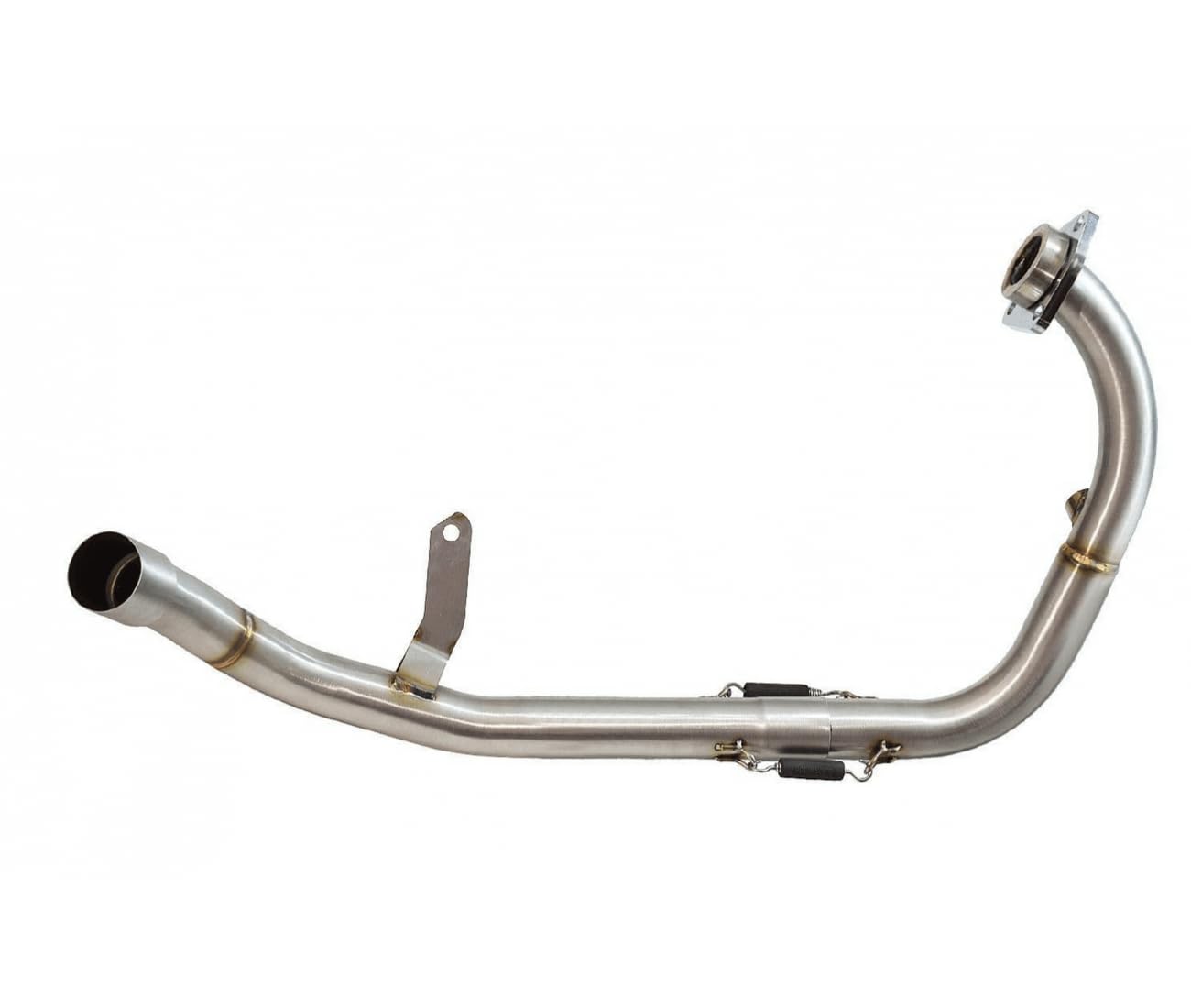compatible avec/remplacement pour 125 DUKE / 125 RC - 21/23 - COLLECTEUR ECHAPPEMENT INOX - SPARE