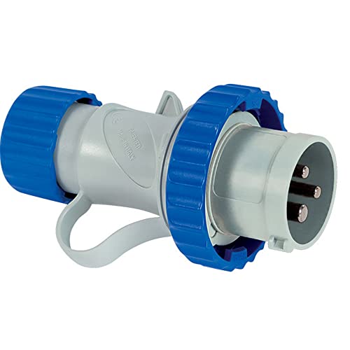 FANTON Spina CEE IP67, 16A 2P+T, Cablaggio a Vite