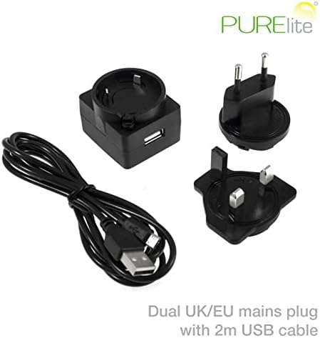 PURElite LED Ultra-Thin Light Box with Adjustable Natural Daylight Effect, Black, A4