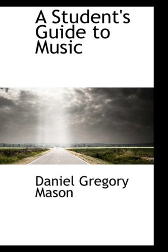 A Student's Guide to Music livre théorie musicale apprentissage