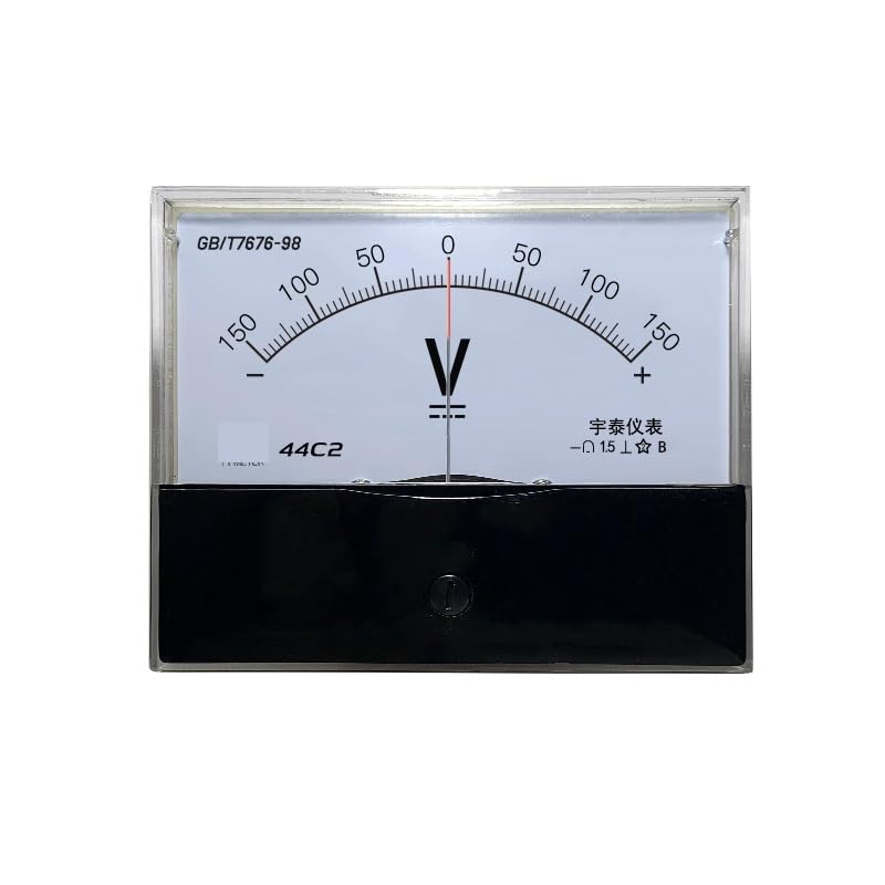 Voltmètre bidirectionnel à aiguille 44C2 avec double échelle de tension - 6