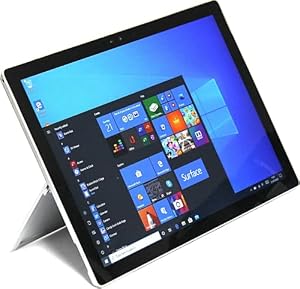 Microsoft Surface Pro 4 Tablet PC, 12.3" Touchscreen (2736 x 1824), Intel Core i5-6300U, 8GB RAM, 256GB SSD, No keyboard, Windows 11 Pro (Refurbished)