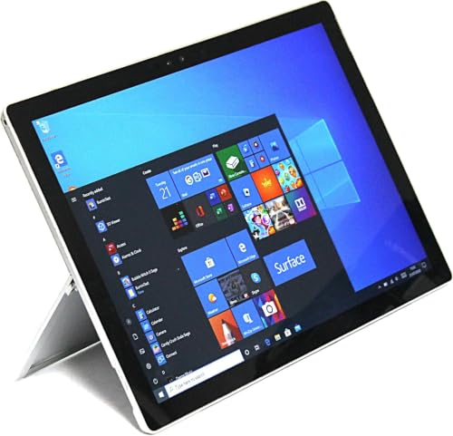 Image of Microsoft Surface Pro 4 Tablet PC, 12.3" Touchscreen (2736 x 1824), Intel Core i5-6300U, 8GB RAM, 256GB SSD, No keyboard, Windows 11 Pro (Refurbished)