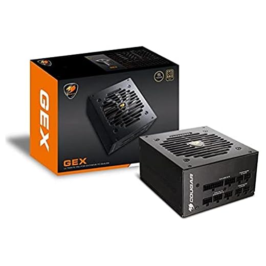 Fonte Cougar GEX 850W 80Plus Gold Modular sem cabo - PN: 31GE085008P01