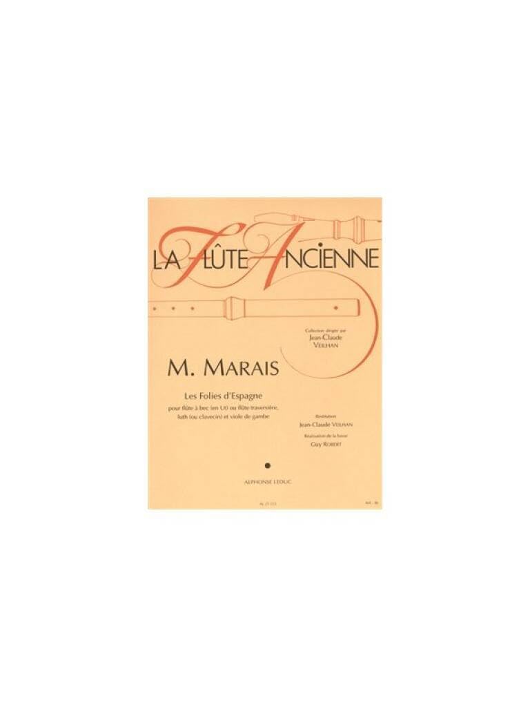 La Flûte Ancienne - Les Folies D'Espagne. Conducteur