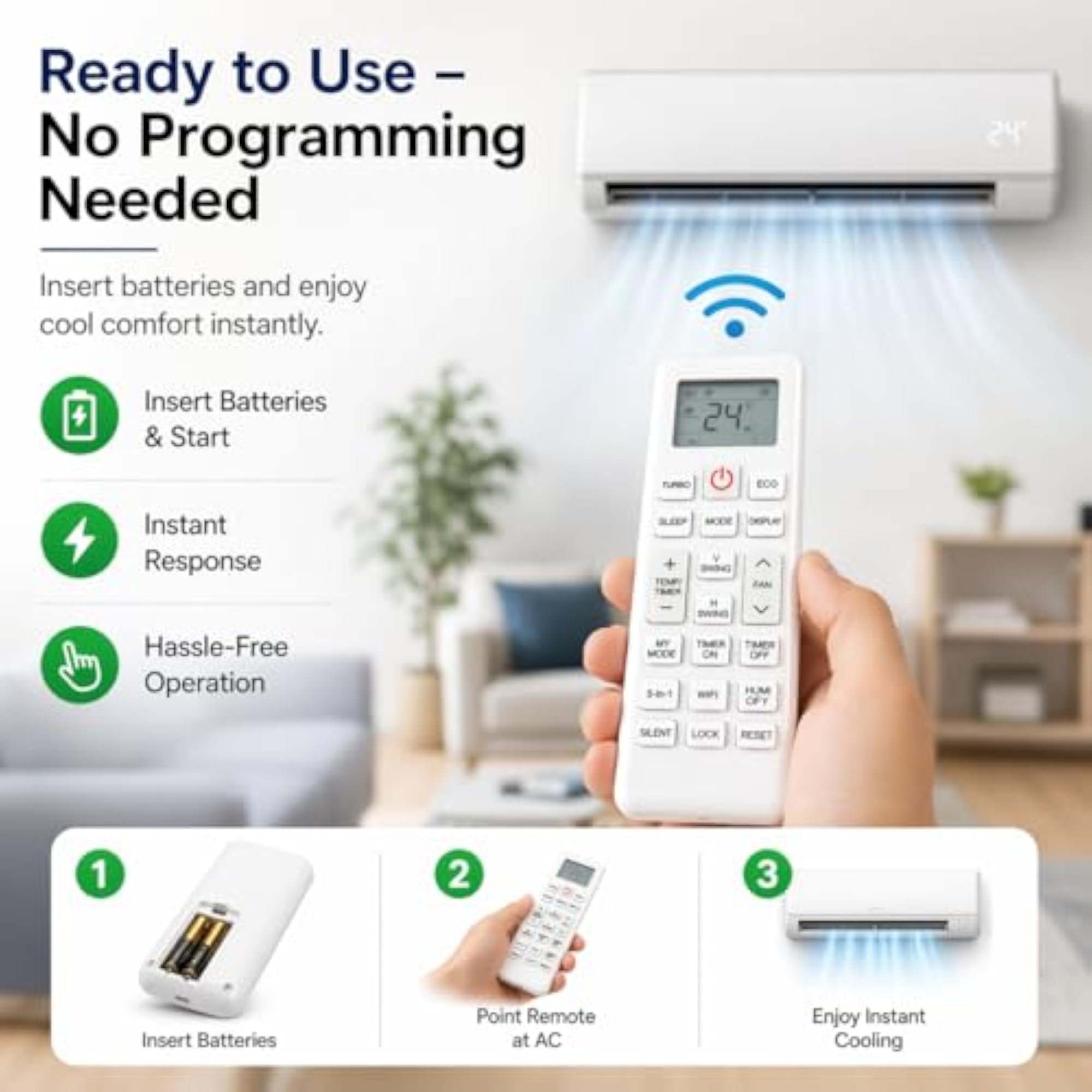 AC Remote Compatible for Lloyd YY-253