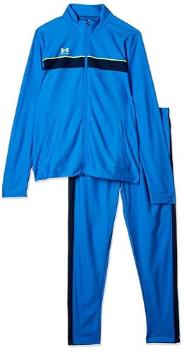 Under Armour UA M Challenger träningsoverall – Blue Atlantis/High Vis Yellow – LG