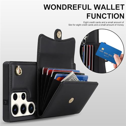 Coque en cuir noir de qualité supérieure pour Samsung Galaxy A14