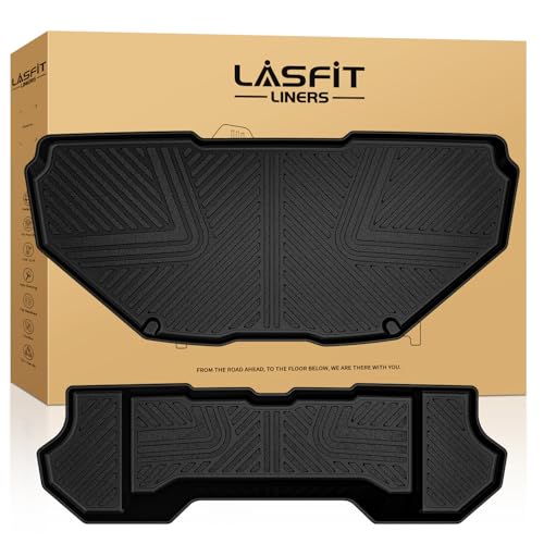 Image of LASFIT Frunk & Cargo Mats for Rivian R1T /R1S 2022-2024, Front & Rear Liners