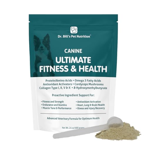 Dr-Bills-Canine-Ultimate-Fitness-Health-Vitamins-for-Dogs-Multivitamin-for-Dogs-wCoenzyme-Q-10-Vitamin-E-Vitamin-D-3-Biotin-Folic-Acid-Hyaluronic-Acid-Dog-Vitamins-and-Supplements-680g