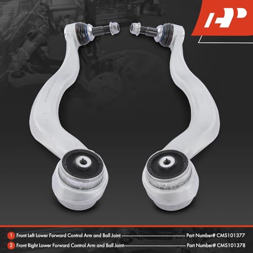 A-Premium 2 x Front Forward Lower Control Arm - Compatible with BMW 2013-2019 320i, 328d, 328i, 335i, 340i, 328i GT, 428i, 430i, 228i xDrive - Image 3