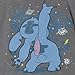 Disney Lilo & Stitch Little Boys French Terry T-Shirt and Shorts Outfit Set Cool Gray Stitch 5