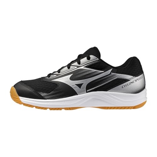 Mizuno Cyclone Speed 5 Volleyball Shoe | Womens Volleyball Footwear | Black-Silver | US Womens 10 by Mizuno - Used condition - US$66.49