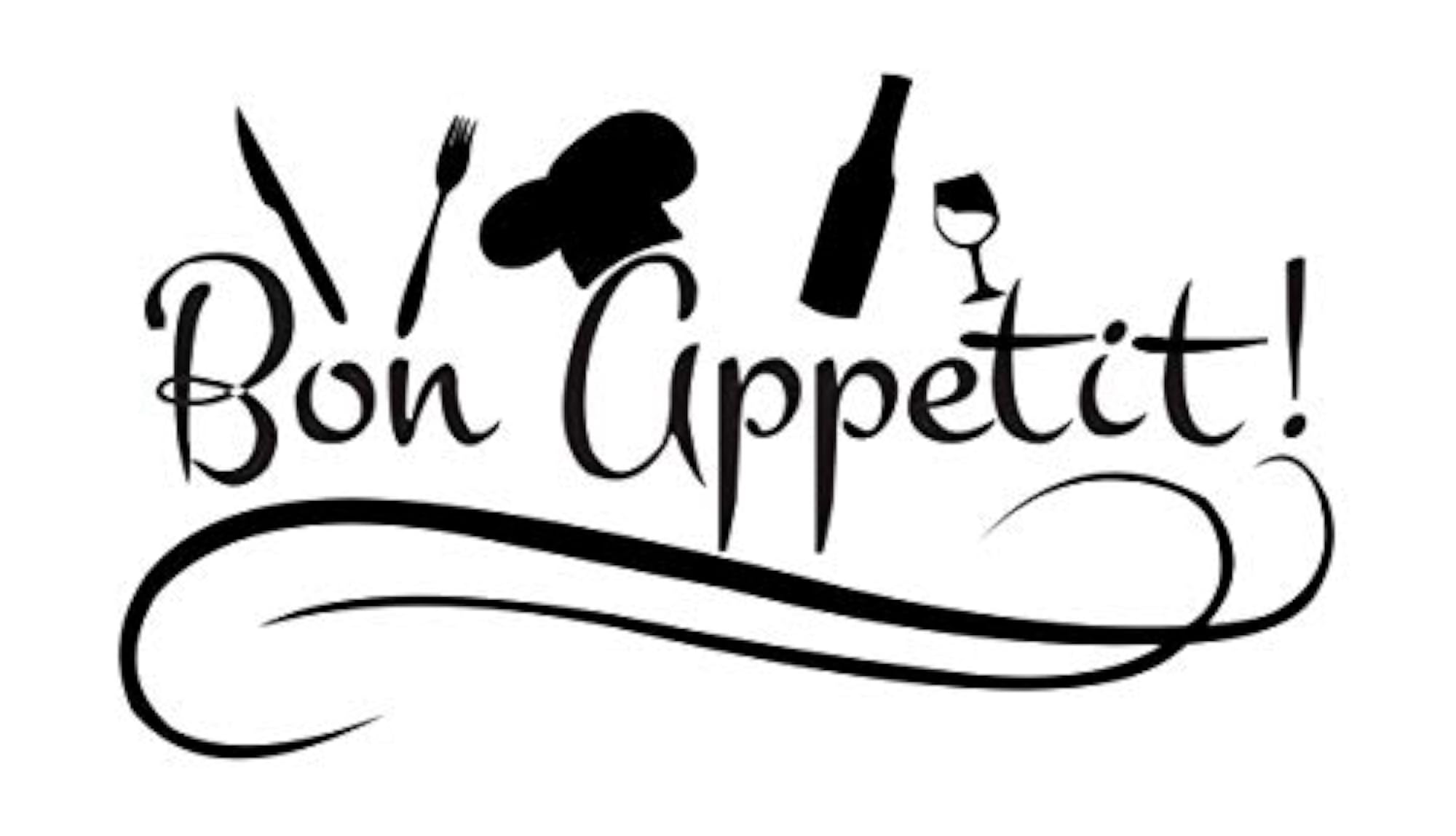 Bon Appetit Decorative Kitchen Wall Sticker