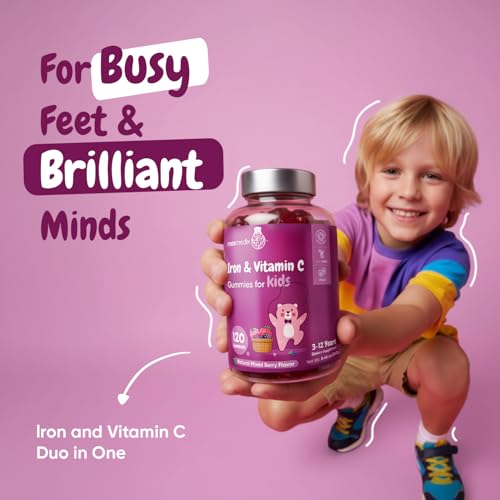 Maxmedix Kids Iron with Vitamin C Gummies