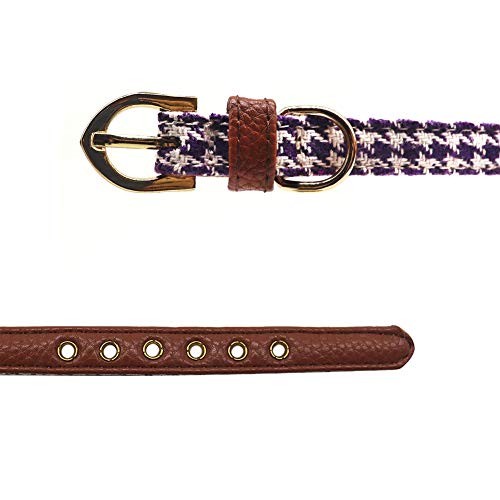 Mutocar Bow Tie Dog Collar And Leash Set 3Pcs - Size Adjustable, Soft Cute Cotton Leash Seat Belt Suitable, For Small And Medium-Sized Cats And Dogs #TOP5