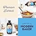 Magnolia-Star Pure Vanilla Extract, 16 oz., Made from Hand-Selected Madagascar Bourbon Beans, Non-GMO and Gluten-Free Baking Vanilla (8oz. Bottles, 2 Ct)