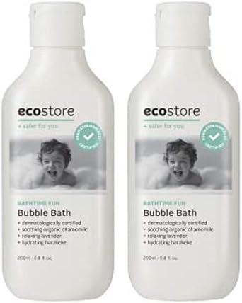 Amazon Co Jp Ecostore エコストア バブルバス ラベンダー 2本セット ベビー 赤ちゃん用 入浴剤 泡風呂 ビューティー