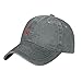 United Methodist Church Home Adjustable Cotton Peaked Cap Available for Men Women Gray