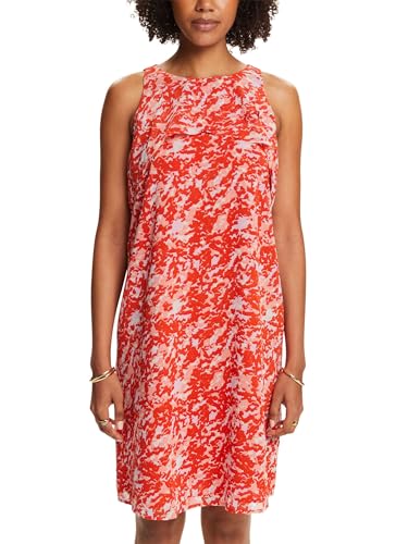 ESPRIT Damen 034ee1e331 Kleid, Pastel Orange, M EU