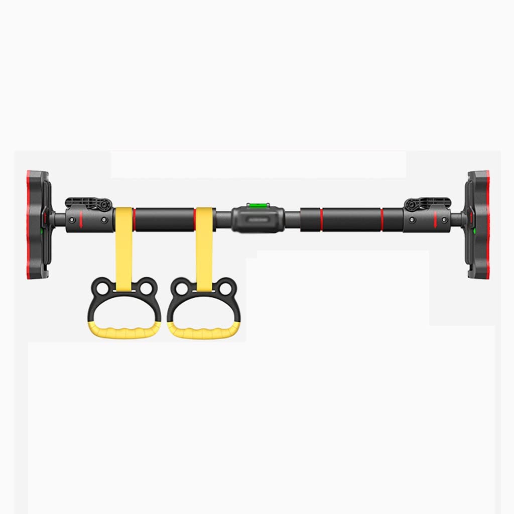 Barra Dominadas Barra De Dominadas Portátil con Anillas para Niños, Barra Horizontal De Entrenamiento De Fuerza para Niños Y Adultos En El Pasillo De La Puerta del Gimnasio En Casa, Carga 250 Kg