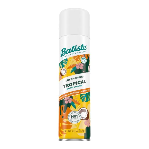 Miniatura 3 de Batiste Champú seco, 10.10 onzas (tropical, paquete económico de 3)