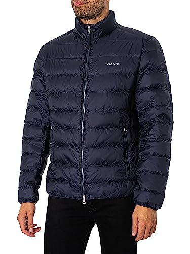 Gant Para Hombre. 7006298 Chaqueta De PlumóN Ligera Marino (Xs), Casual, Manga Larga, PoliéSter Reciclado, Sostenible - 2
