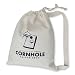 Cornhole Bean Bag Tote - (White)