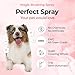 JAYU PET Magic Brushing Spray - Fur Detangler & Dematting Solution, Hypoallergenic Deodorizer, Conditioner & Itch Relief, Shining & Grooming Spray for Dogs (5.8fl oz, 170ml)