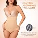 Imagen de Bragas Faja Reductora Abdomen Mujer Vientre Plano 075EU2 Beis 4XL