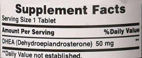 Puritan's Pride Dhea 50Mg, May Promote Sugar Metabolism, 100 Count #TOP6