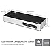 StarTech.com USB 3.0 Docking Station - Dual Monitor Laptop Docking Station with HDMI & DVI/VGA Video - 6-port USB 3.1 Gen 1 5Gbps Hub, GbE, Audio - Universal Type-A Dock - Windows & Mac (DK30ADD)