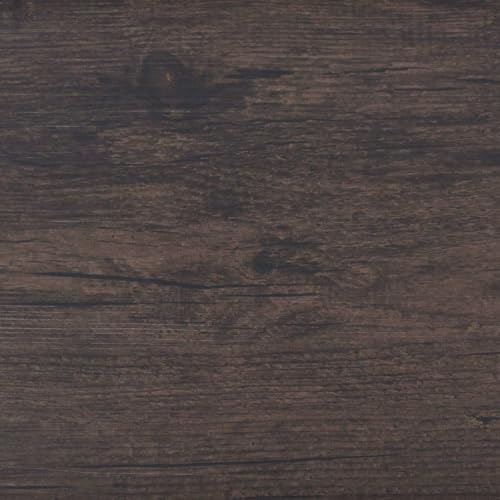 Planches de sol PVC marron foncé vidaXL 5,02 m² pour rénovation