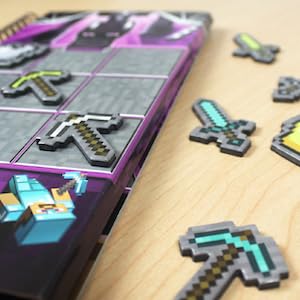 ThinkFun - 76402 - Minecraft - Das magnetische Reisespiel. Perfekt für die Reise und als Geschenk! EIN Logikspiel Nicht nur für Minecraft-Fans