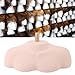Shoulder Model Mannequin Head Holder Stand Premium Material Head Stand, Simulated Human Dummy Shoulders Design, Stable Base, for Cosmetology Beauty Professionals and Students