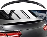 Car Rear Spoilers for Mercedes Benz Glc Coupe C253 Glc260 300 2016-2021, Car Rear Trunk Boot Lip Spoiler, Trunk Tail Wing Roof Window Top Lip Boot, Anti Scratch Styling Fittings,A Carbon Fiber Look - Image 1